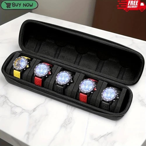 Travel watch case slot roll - travel,