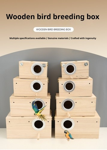 Budgie nest box - nest, breeding