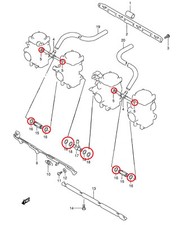 SUZUKI GSF600 S Bandit 95-99