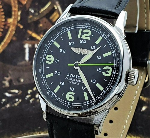 Watch raketa pilot aviator - watch,