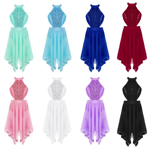 Girls halter sequins - halter,