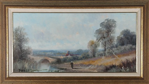 Hall framed early 20th - hall,