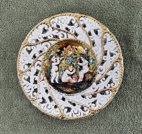 Capodimonte hand painted - capodimonte,