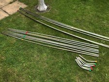 Vango Tent Spare Poles Zambezi 700 Steel Leg Roof Green Red 