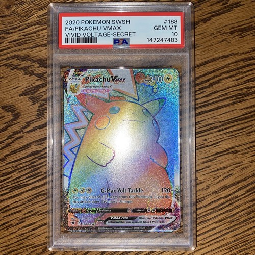 Pokemon tcg pikachu vmax - pikachu,