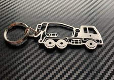 CONCRETE LORRY KEYRING CEMENT