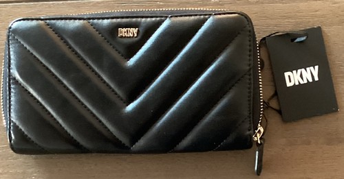 Dkny black chevron quilted - dkny,