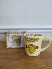 Half Moon Bay Mug Little Miss Sunshine Yellow Used Original box 