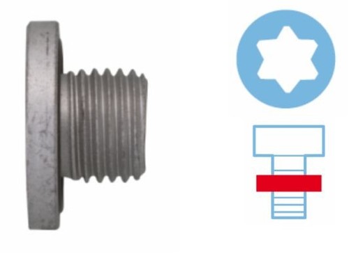 Oil sump screw plug - plug, fits