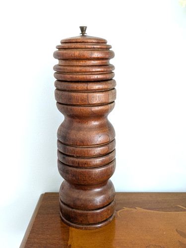 Pepper mill grinder wooden - pepper,