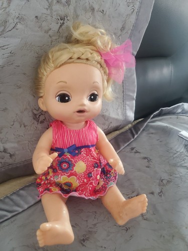 Hasbro baby alive doll - alive, talking