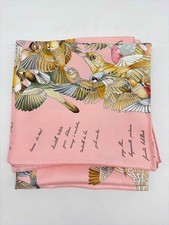 Pre-Owned Hermes Pink Silk
