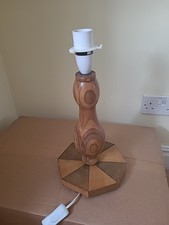 Vintage  Wooden Lamp  Base