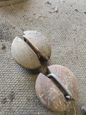 Husqvarna lt100 lt 125 120 Lawn Tractor Wheel Weights Pair ride on mower 6"