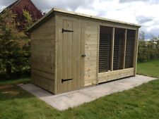 TANALISED DOG KENNEL AND RUN