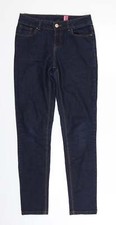 YES YES Womens Blue Cotton