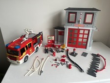 Playmobil Fire Station & Truck