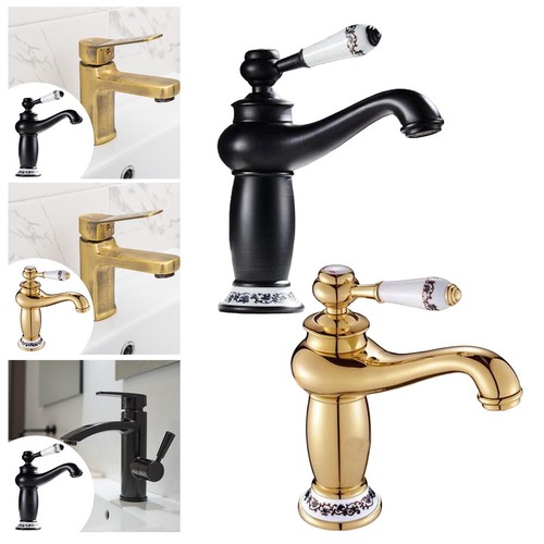 Bathroom sink faucet retro - bathroom,