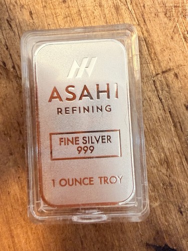 Asahi refining 1oz 999 - 1oz, .999
