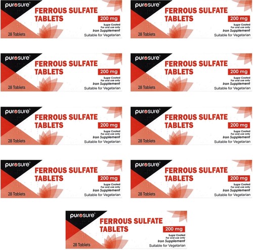 Ferrous sulphate 200mg - x,