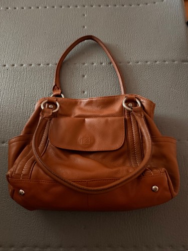 Piazza cognac brown leather - cognac,