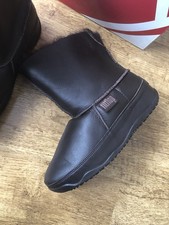 Fitflop Brown Leather Mukluk