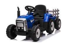 Blue R/C Twin Motor Tractor &