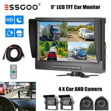 7" Split QUAD Monitor Caravan