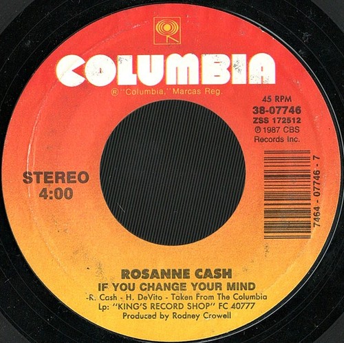 Rosanne cash you change - if,