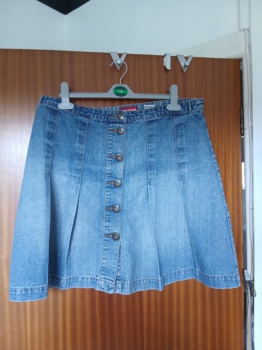 Denim skirt - denim,