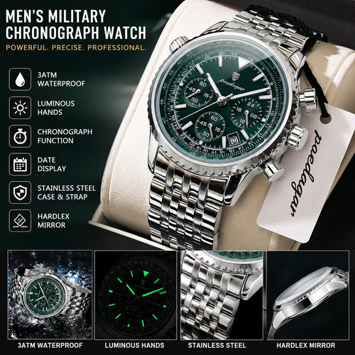 Mens military watch - mens, waterproof