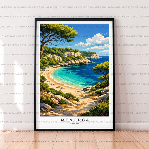 Menorca spain unframed - menorca,