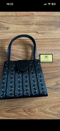 Farfalla black handbag - farfalla,
