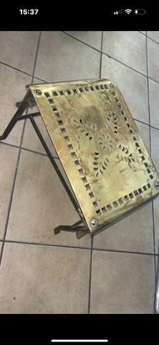 Antique brass georgian - brass,
