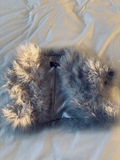 Silver/Grey feather bolero