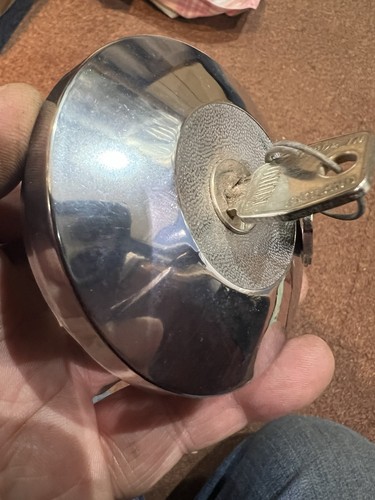 Classic car chrome fuel - chrome,