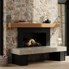 3/4/5ft Rustic Solid Oak Beam