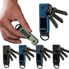 Holds 2-5 Keys Key Organizer Metal Keychain Smart Key Case Holder  Outdoor