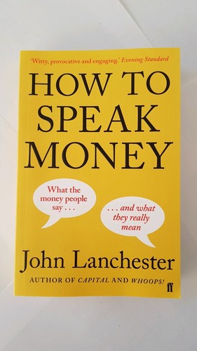 How speak money - speak, john