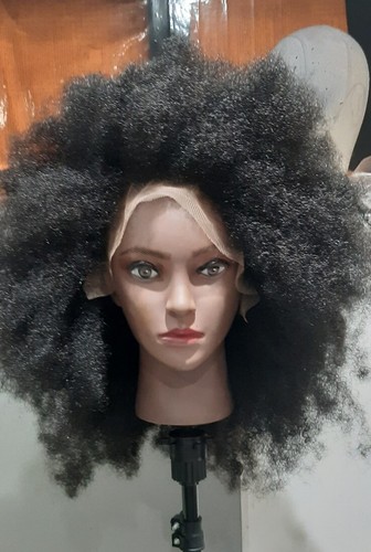 Full afro kinky wig with - full,
