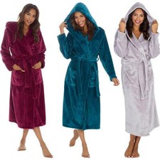 Luxury Hooded Robe Ladies