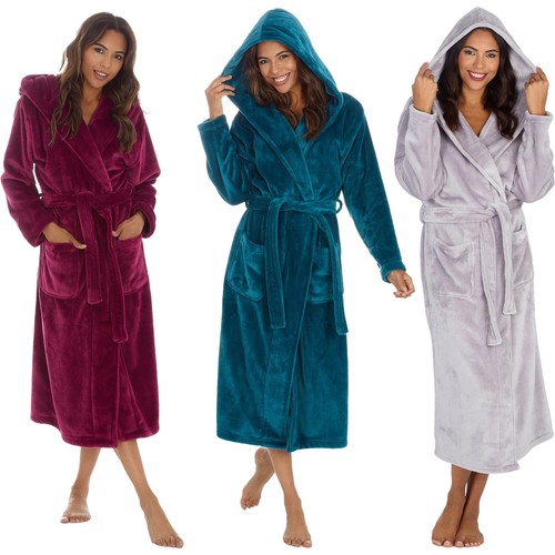 Luxury hooded robe - luxury,