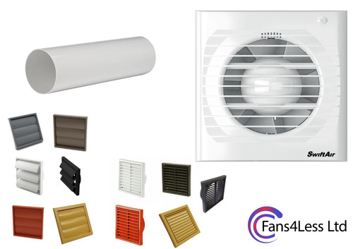 Swiftair extractor fan wall - swiftair,
