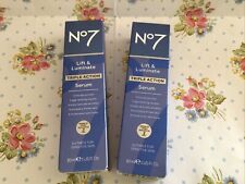 2x  30ml No7 Lift & Luminate