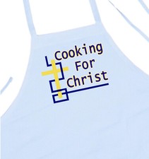 Religious Theme Apron Cooking