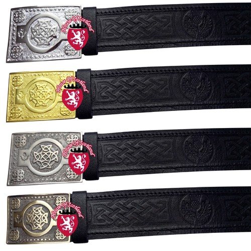 Highland kilt belt buckle - belt,