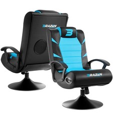 BraZen Pride 2.1 Bluetooth Surround Sound Gaming Chair Blue for Children - 1
