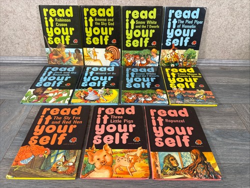 X11 vintage ladybird - vintage, books