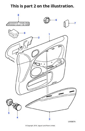 Jaguar water shield - jaguar, 3.0