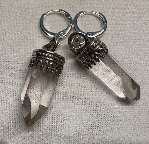 925 caped clear quartz - clear, ar